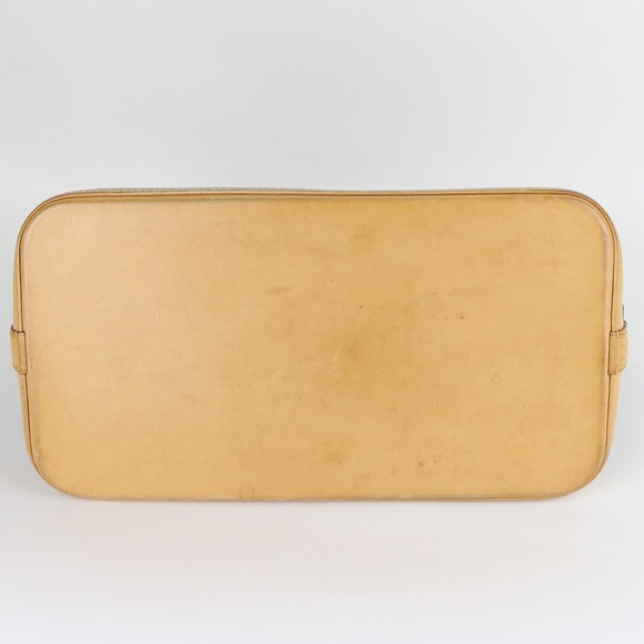 Louis Vuitton Alma MM Monogram Canvas Leather Satchel - Picture 5 of 15